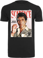 MERCHCODE Мъжка тениска в черен цвят Merchcode Scarface Magazine Cover MODEL19 SALE - , размер S