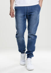 Urban Classics Мъжки сини дънки с връзки Urban ClassicsMODEL548 SALE - , размер XL
