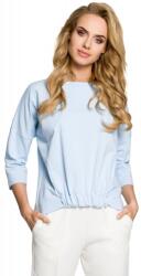 MOE Изчистена блуза в светлосин цвят m315model5160 sale - , размер xxl/xxxl