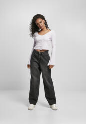 Urban Classics Дамски дънки в черен цвят Urban Classics стил 90-теMODEL117 SALE - , размер 29