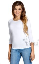 Babell Дамска блуза с 3/4 ръкав в бяло ManatiMODEL3164 SALE - , размер 2XL