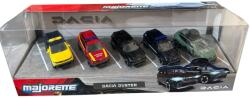 Majorette Set 5 masinute metalice Majorette Dacia Duster 3 cu suspensii si parti mobile scala 1/641/43 (45711)