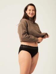 Modibodi Менструални бикини Modibodi Sensual Hi-Waist Bikini Moderate-Heavy Modibodi | Cheren | ЖЕНИ | XS