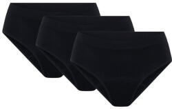 Modibodi Комплект от три - менструални бикини Modibodi Soft Stretch Seamless Bikini Brief Moderate Modibodi | Cheren | ЖЕНИ | XL