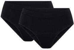 Modibodi Комплект от два - менструални бикини Modibodi Soft Stretch Seamless Bikini Brief Moderate Modibodi | Cheren | ЖЕНИ | XL
