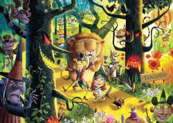 Ravensburger - Puzzle Lions, Tigres & Bears, Oh My! - 1 000 piese