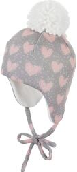 Sterntaler Детска зимна шапка Sterntaler - На сърца, 47 cm, 9-12 м (4402033-534) - baby