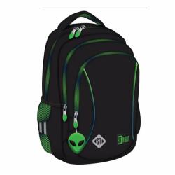 ST.RIGHT Rucsac baieti, 3 compartimente, Green Power, ST. RIGHT BP26 (MJ683343)