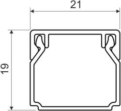 KOPOS Minicsatorna (Sötétbarna szinű ) -2/24m (KOPOS)