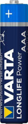 VARTA Alkáli elem, AAA, Varta Longlife Power LR03-4B 4903