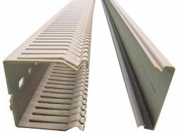 Schrack Perforált kábelcsatorna fedéllel, BE 75x75mm, l=2m 24m/doboz