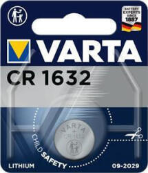 VARTA Elem CR1632 3V, Varta 6632 gombelem