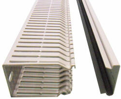 Schrack Perforált kábelcsatorna fedéllel, BE 50x75mm, l=2m 32m/doboz