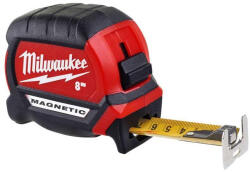Milwaukee Prémium Mágneses Mérőszalag 8 m / 27 mm, 1 db