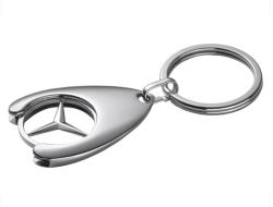  Breloc de chei DEPOX, Mercedes, 7.5 cm, metal, argintiu (817576 - 1258)