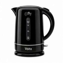 Voltz Oliver Voltz Daisy, OV51230W, 2200 W, 1, 7 литра, Стоманен нагревателен елемент, Пластмаса, Черен, Електрическа кана (5OV51230WB)