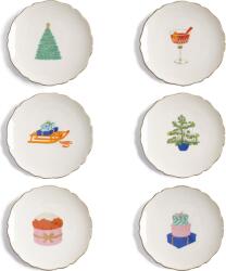 &K Amsterdam Farfurii de desert Feast 13 cm, 6 buc (2180-03)