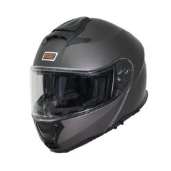 ORIGINE Casca moto Origine Logic Solid rabatabila cu ochelari, culoare titanium mat, marime L, ECE 2206 (2040190233000L) - simoto