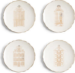 &K Amsterdam Farfurii pentru desert Canal House 13 cm, 4 buc (2180-02)
