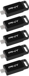PNY Elite 64GB USB 3.2 5-Pack P-FD64GX5ELC-EF Memory stick