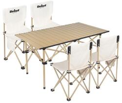Rebel Set Camping Rebel RBA-5600, masa + 4 scaune metalice, pliabile (RBA-5600) Cort