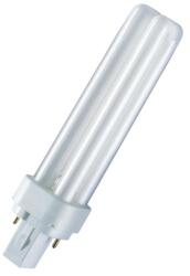 OSRAM Bec Compact Fluorescent Osram Dulux D / PL-C 2 Pini 26W G24d-3 1750Lm Forma Stick Lumina Alba Calda 3000K (DU-D-26-830)
