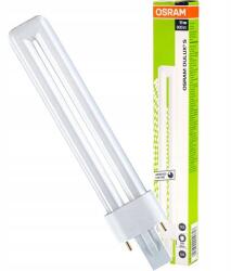 Osram Bec economic Dulux S, Osram, G23, 11 W, 4000K, 2 pini, 900 lm, 237 mm, Lumina neutra (DU-S-11-840)