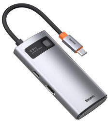 Baseus Adaptor Multifunctional 4in1 Usb Tip C Hdmi Usb 3.0 Usb2.0 + Pd Baseus (bra013892)