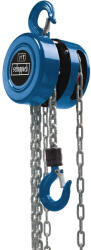 Scheppach CB 02 kézi láncos emelő csörlő 2000 kg, 3 m emelés, 30 cm beépítési magasság (4046664015314)