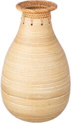  „Natural bambusz váza - 33 cm (51595)