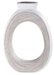  Modern kerámia váza természetes textúrával - 40 cm (28990)