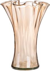  „Artesania barna színű üveg váza - 23 cm (61051)
