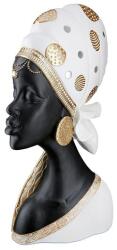  „Lady Mara nagy méretű gyönyörű afrikai stílusú hölgy szobor - 41 cm (37940)