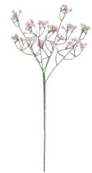  Élethű mű rózsaszín fátyolvirág ág - 60 cm (57336)