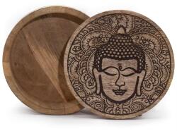  Nagy méretű doboz, buddha mintával - 17, 5 cm (ETBT-14)