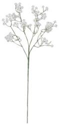  Élethű mű fehér fátyolvirág ág - 60 cm (57335)