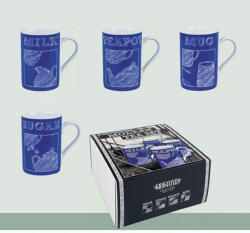  Modern porcelán tea szett 4 darabos (1150031705)