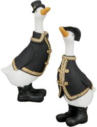  „Snooty műgyanta gúnárok páros szobor - 25 cm (20660)