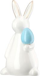  „Eggy porcelán nyuszi kék tojással - 18, 5 cm (62314)