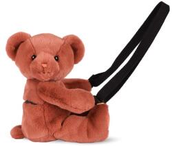 Doudou et Compagnie Ursulet din plus - geanta crossbody adorabila, 30 cm, Teracota (DC4379)