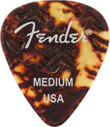 Fender Wavelength Guitar Picks 351 Shape, medium - 6 darab