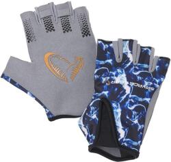 Savage Gear Marine Cu Degete Taiate Sea Blue Marimea XL (A8.SG.76482)