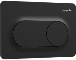 Hansgrohe iFrame Original S nyomólap, dual mennyiség, matt fekete 66002670 (66002670) - szerelvenybolt