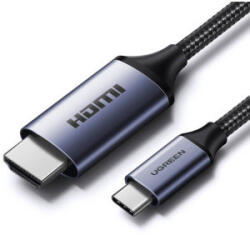 UGREEN Cablu video Ugreen USB-C Male - HDMI Male, 1 m, Negru (35596)