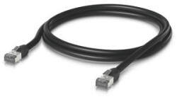 Ubiquiti Cablu retea Ubiquiti UniFi Patch Cable Outdoor S/FTP 1m Black (UACCCABLEPATCH-OUTD-1M-BK)