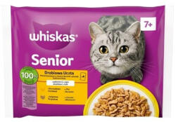 Whiskas alutasak Senior Baromfi válogatás aszpikban 4x85g