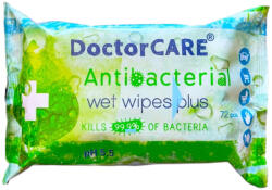 DoctorCARE Plus antibakteriális nedves törlőkendő 72 db