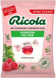 Ricola cukormentes gyógynövényes cukorka - málna-citromfű 75 g