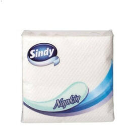 Sindy szalvéta 1 rétegű 45 db fehér 33x33cm (5998648705324)