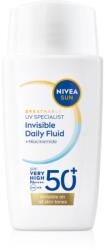 Nivea SUN Invisible Daily Fluid gyengéd védő folyadék SPF 50+ 40 ml